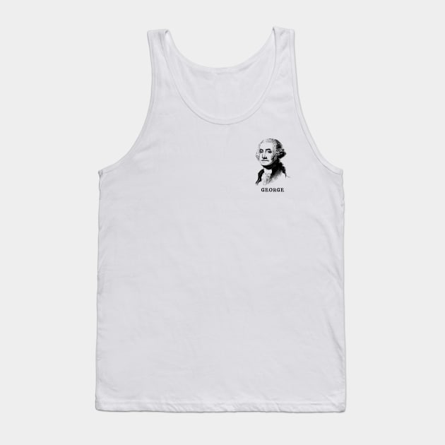 George Washington Tank Top by Half-Arsed History